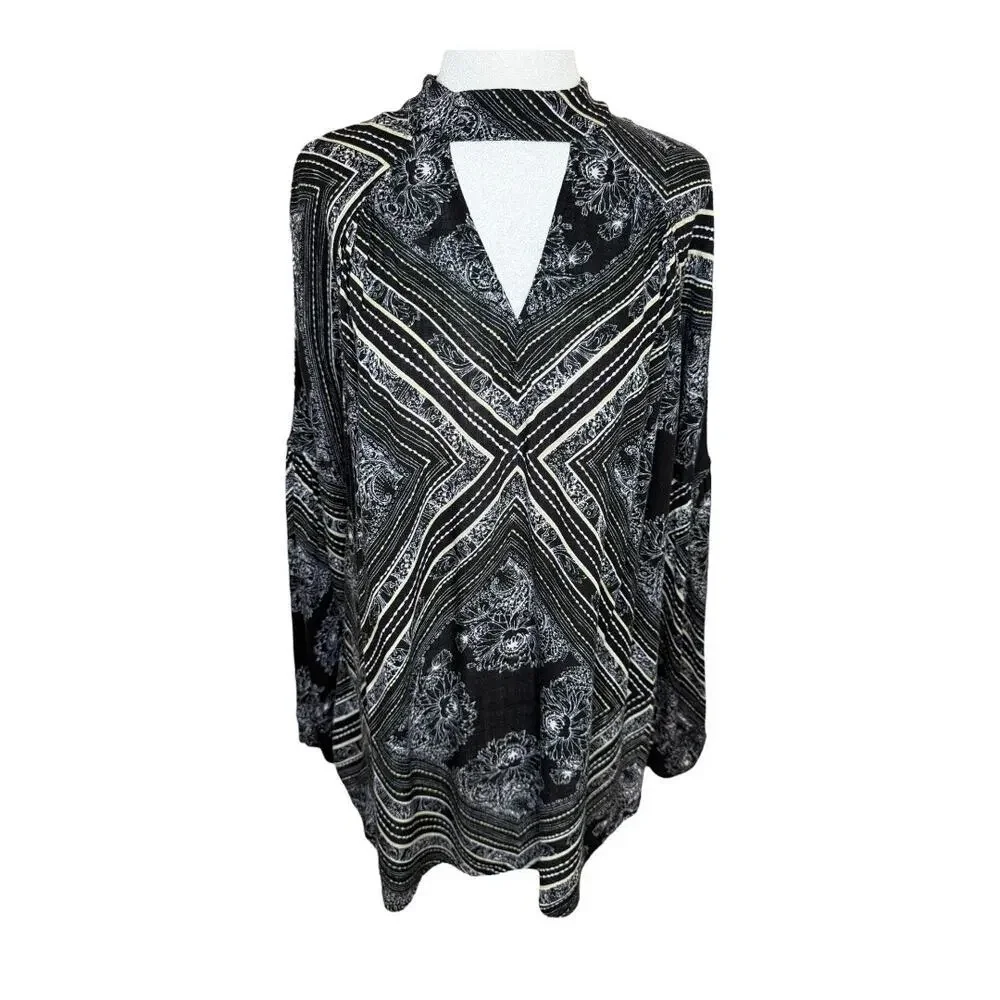 Free People Women’s XS Walking On A‎ Dream Tunic Blouse EUC